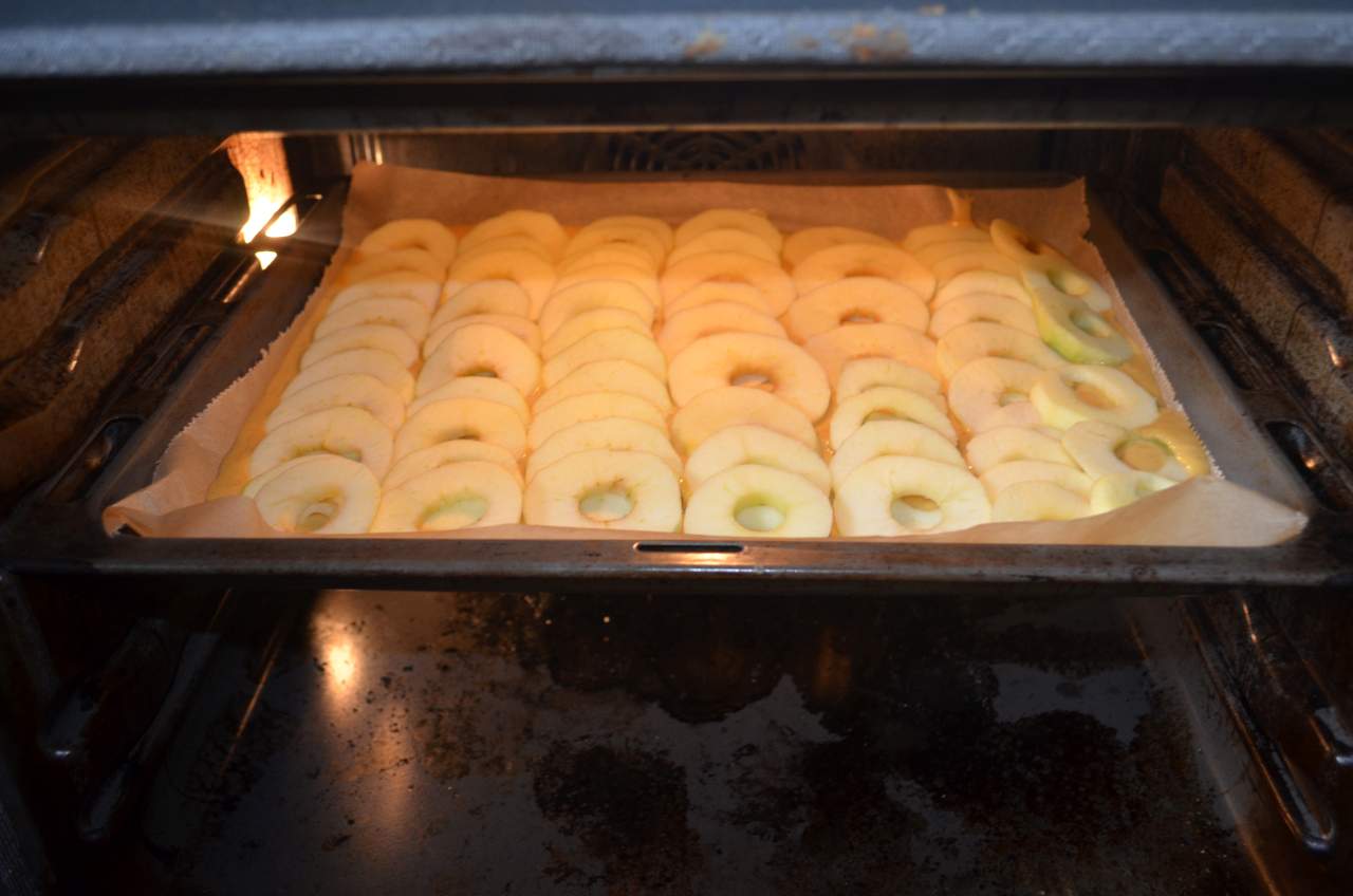 Fertiger Apfelkuchen
